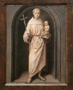 Saint Anthony of Padua, Hans Memling